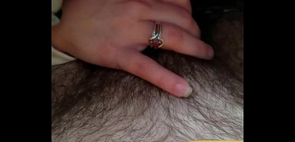  My step sister sucks my cock while babysitting